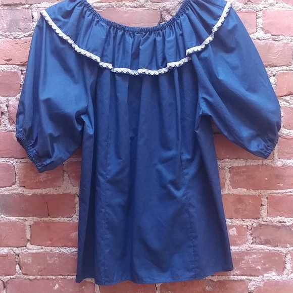 Vintage Peasant Blouse - Picture 2 of 7